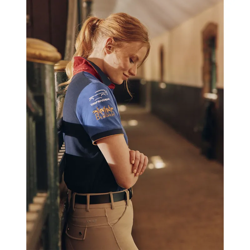 Joules Burghley Women's Polo Shirt - Dark Blue-5